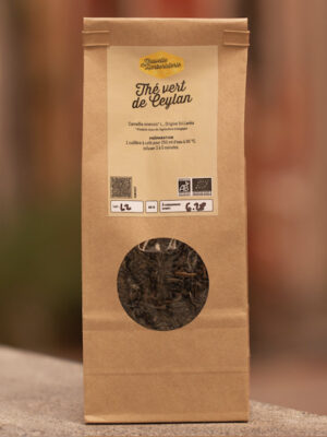 Organic Ceylon green tea